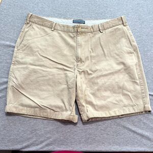 Peter Millar Winston Washed Twill MC0B31 Khaki Chino 9" Inseam Shorts Men's 40